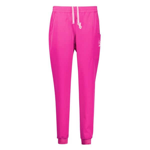 Womens Pink Jogger Scrub Pant Thumbnail