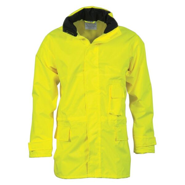 Hi Vis Breathable Rain Jacket Thumbnail