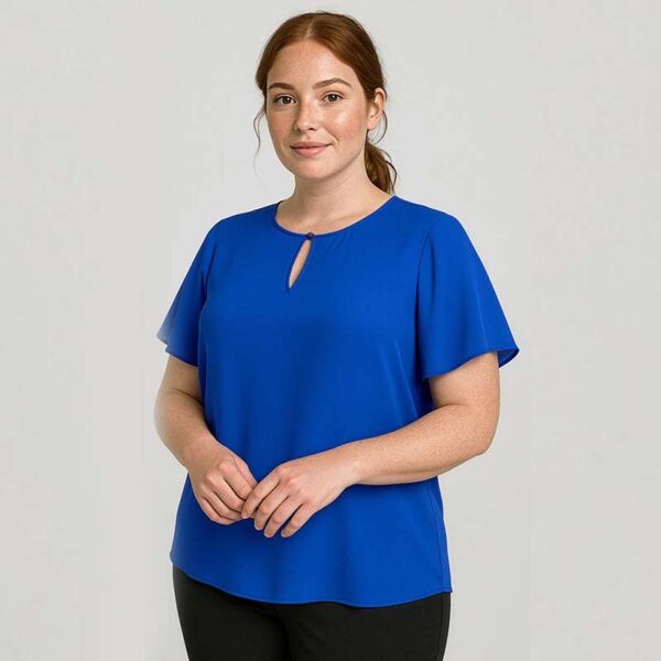 Womens Vienna Short Sleeve Blouse Thumbnail