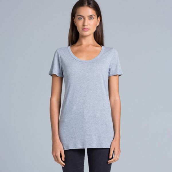 Womens Shallow Scoop Tee Thumbnail