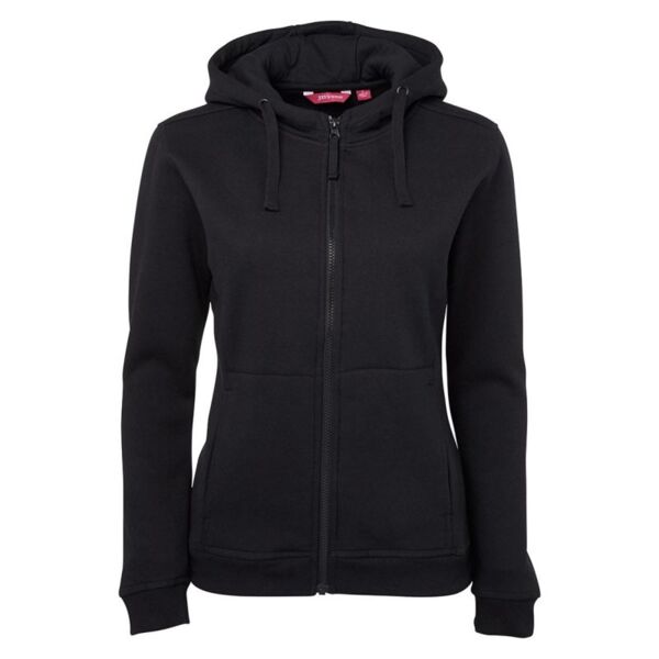 Womens Full Zip Fleece Hoodie Thumbnail