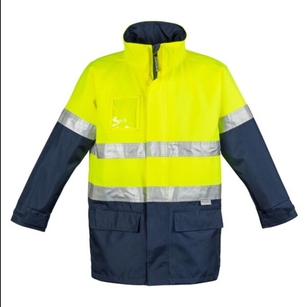Mens Hi Vis Waterproof Lightweight Jacket Thumbnail