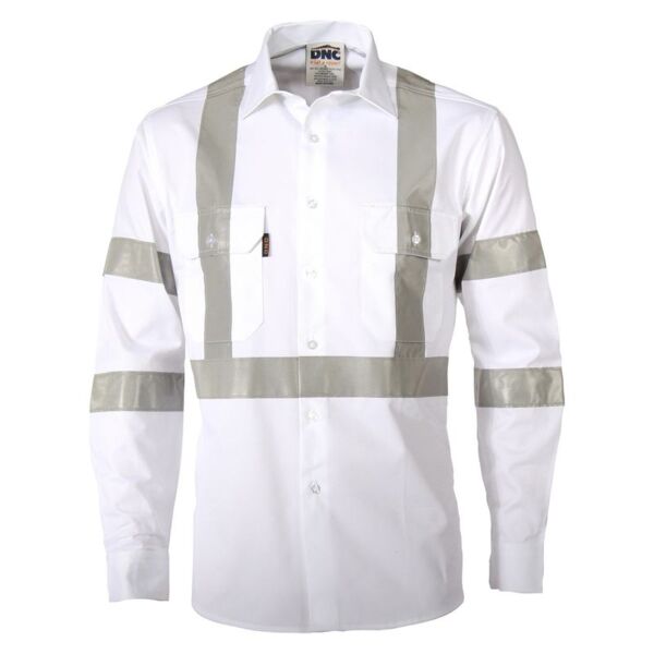 RTA Night Worker White Shirt With CSR Tape Thumbnail
