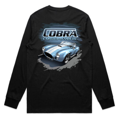 Long Sleeve Blue Logo Tee Thumbnail