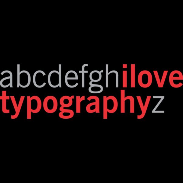 I Love Typography Thumbnail
