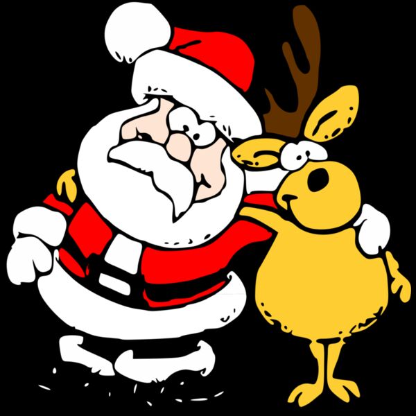 Santa and  Reindeer 001 Thumbnail