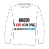 Custom Full Sublimated Long Sleeve Tee (MOQ 10) Thumbnail